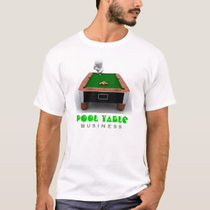 Pool-Tabellen-FirmenT - Shirt