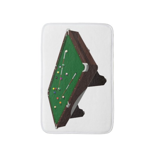 Pool Table Badematte (Vorderseite Vertikal)