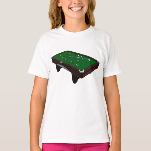 Pool Table Girls T - Shirt (Vorderseite)