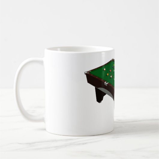 Pool Table Kaffeetasse (Links)