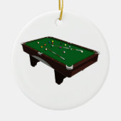 Pool Table Keramikornament (Vorne)