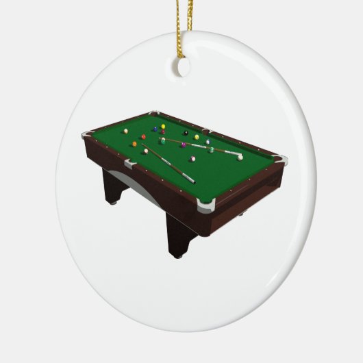 Pool Table Keramikornament (Links)