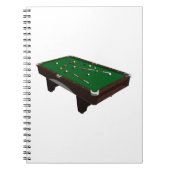 Pool Table Notizblock (Vorderseite)