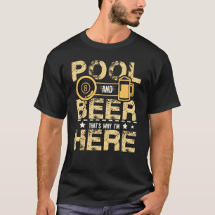 Pool und Bier T-Shirt