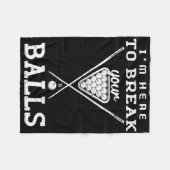 Pool und Snooker Player2 Fleecedecke (Vorderseite (Horizontal))