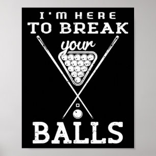 Pool und Snooker Player2 Poster