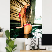 Pool-Vergnügen Poster (Heimbüro)