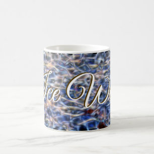 Pool Wasser ein Kunstkonzept von Glitch2 Designs Kaffeetasse
