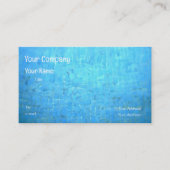 Pool Water - QR-Code Visitenkarte (Vorderseite)