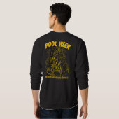 Pool-Woche-Shirt Sweatshirt (Schwarz voll)
