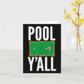 Pool Y Alle Pool Billard Karte (Gelbe Blume)