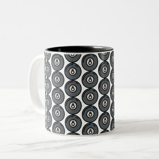 Pool Zweifarbige Tasse (Vorderseite Links)