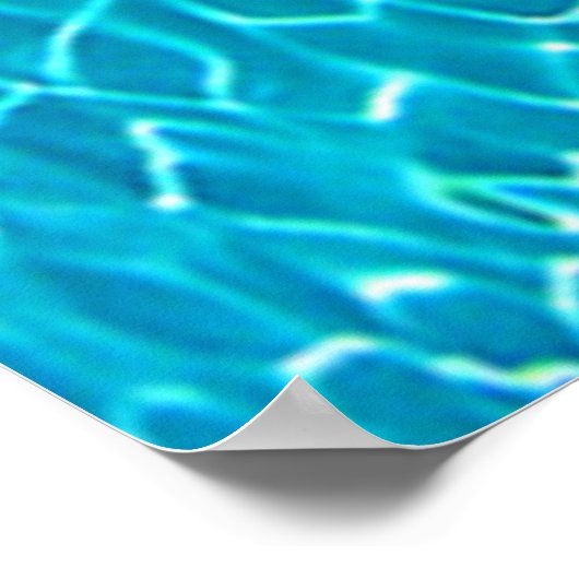 Poolanlage Poster (Ecke)