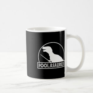 Poolasaurus Billiard Player Dinosaur Snooker Acht Kaffeetasse