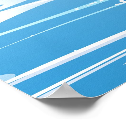 Poolbahn Poster (Ecke)