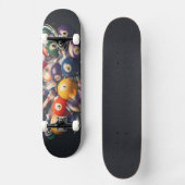 Poolball-Stil Skateboard (Vorderseite)