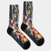 Poolball-Stil Socken (Rechts)