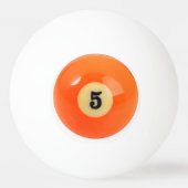 "Poolballentwurfsgeschenke und -produkte des Balls Tischtennisball (Rückseite)