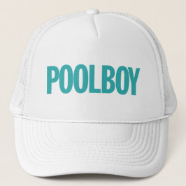Poolboy. Truckerkappe