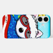 Poolboy Westie Case-Mate iPhone Hülle (Rückseite (Horizontal))