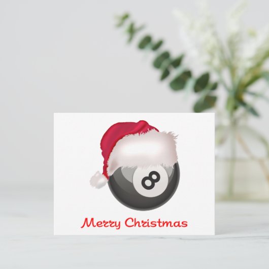 PoolChick frohe Weihnachten Santaball (Stehend Vorderseite)