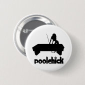 PoolChick Logo Button (Vorne & Hinten)