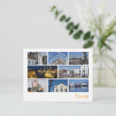 Poole Multi-Image Postkarte (Stehend Vorderseite)