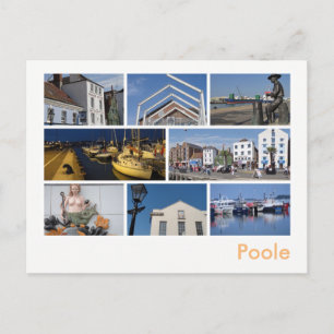 Poole Multi-Image Postkarte