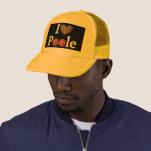 Poole Party Cheetah Pattern, Trucker Hat Truckerkappe (Beispiel)