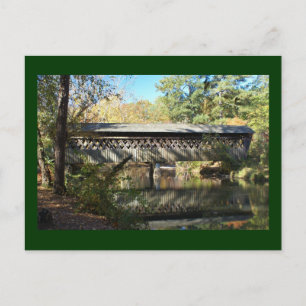 Poole's Mill Bridge and Reflektion Postkarte