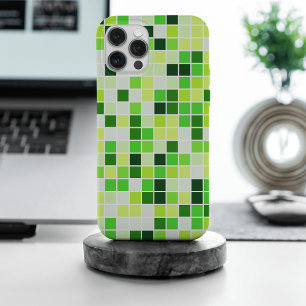 Poolfliesen, grüne Mosaikfliesen, geometrisches Mu Case-Mate iPhone Hülle