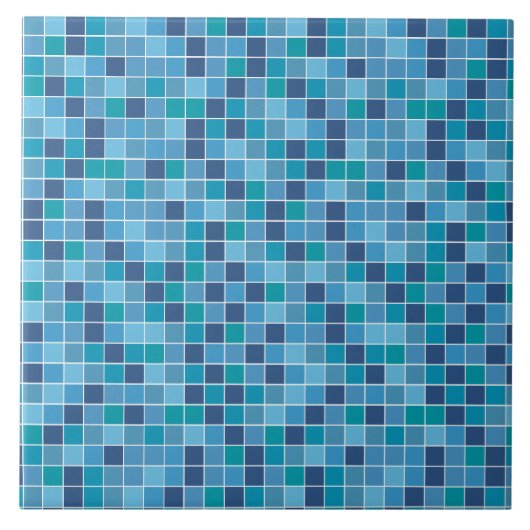 Poolfliesenmuster Fliese (Vorderseite)