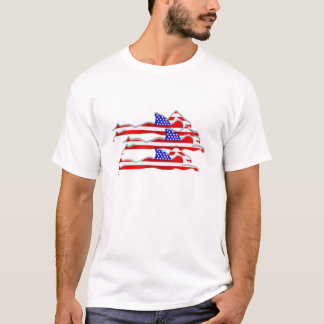Poolhaifisch-Schwimmergeschenke T-Shirt