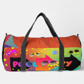 Poolparty  duffle bag (Vorderseite)