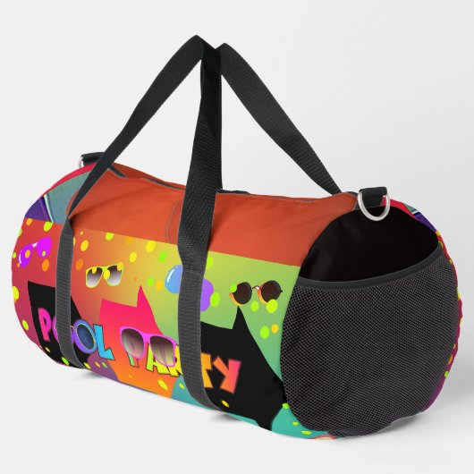 Poolparty  duffle bag (Rechte Ecke)