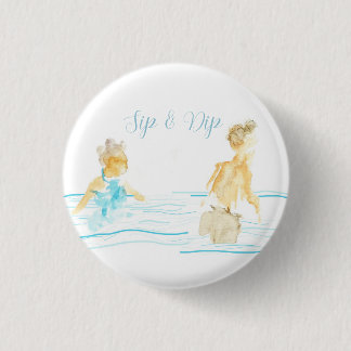 Poolparty-Servietten Button