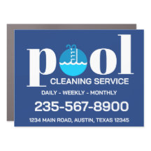 Poolreinigungsdienst