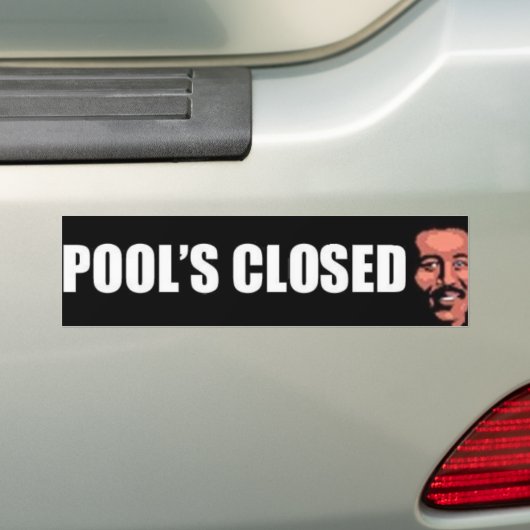 Pools geschlossen autoaufkleber (Auf Auto)