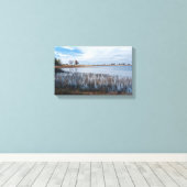 Pools und Sumpfgebiete Leinwanddruck (Insitu (Holzboden))