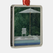 Poolside 1994 silbernes ornament (Rechts)