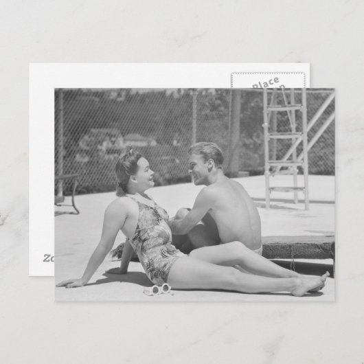 Poolside Fandom Postkarte (Vorne/Hinten)