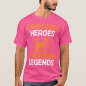 Poolside Heroes Dockside Legends Dock Diving T-Shirt (Vorderseite)