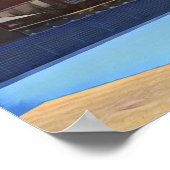 Poolside Kamel Nr. 1 Art Print Poster (Ecke)