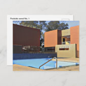 Poolside Kamel Nr. 1 Art Print Postkarte (Vorne/Hinten)