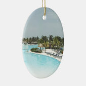 Poolside Keramik Ornament (Rechts)