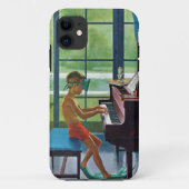 Poolside-Klavier-Praxis Case-Mate iPhone Hülle (Rückseite)