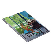 Poolside-Klavier-Praxis Notizblock (Rechte Seite)