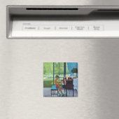 Poolside-Klavierpraxis Magnet (In Situ (Geschirrspüler))