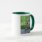 Poolside-Klavierpraxis Tasse (VorderseiteRechts)