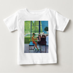 Poolside Piano Praxis Baby T-shirt
